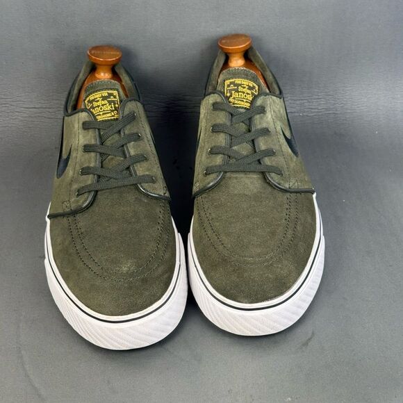 Nike SB Zoom Stefan Janoski Legion Green White Black men’s athletic shoes sz 13 - Picture 2 of 8